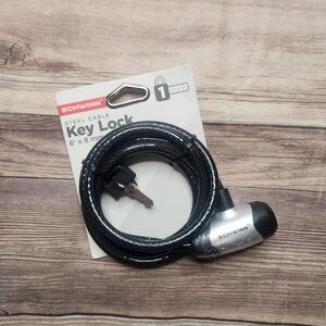 5/$15 Schwinn Steel Cable Bike Key Lock